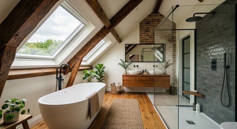 Attic Bathroom Remodeling
