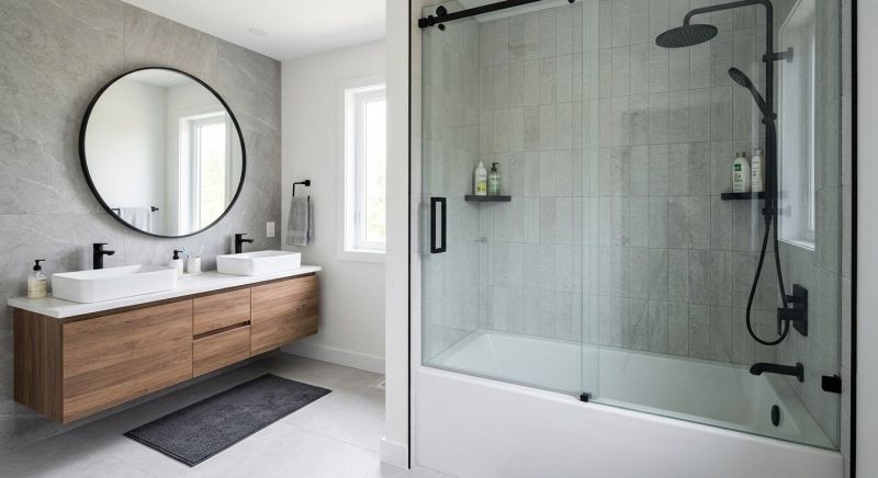 Tub To Shower Conversion in New London, NH