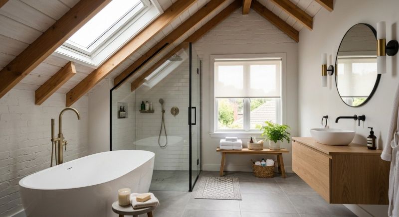Attic Bathroom Remodeling in Sunapee, NH