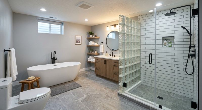 Basement Bathroom Remodeling in Sunapee, NH