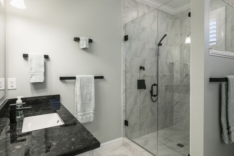 Granite Shower Installation in Sunapee, NH