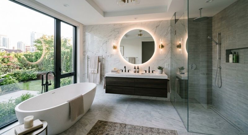 Luxury Bathroom Installation in Sunapee, NH