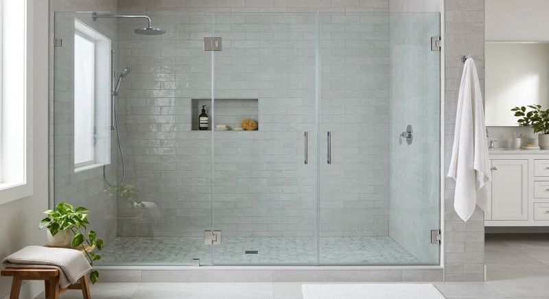 Shower Enlargement in Brownsville, VT