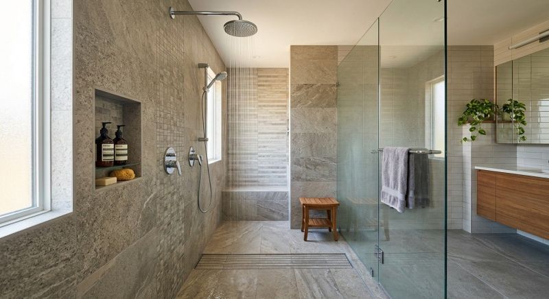 Shower Enlargement in Lebanon, NH