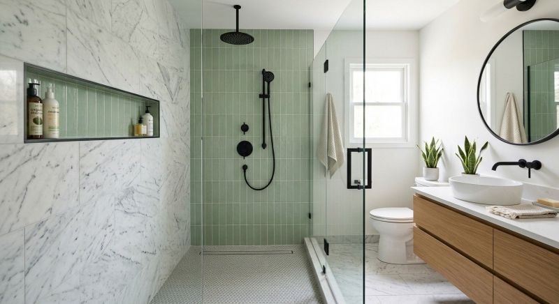 Shower Renovation in Sunapee, NH