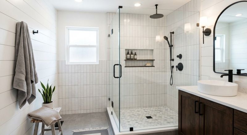 Shower Renovation in Springfield, VT