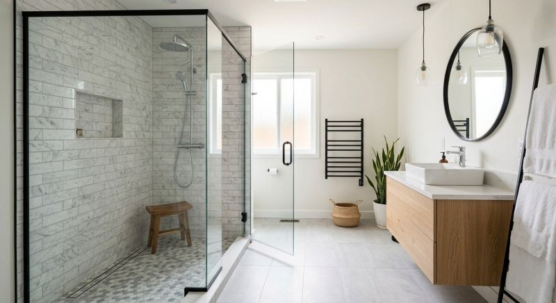 Tub To Shower Conversion in Brownsville, VT