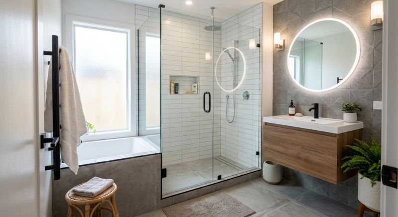 Tub To Shower Conversion in Hartland, VT
