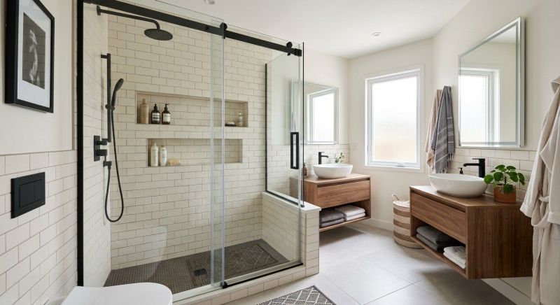 Tub To Shower Conversion in Lebanon, NH