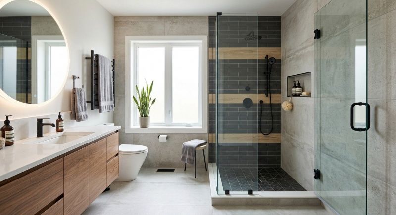 Tub To Shower Conversion in West Lebanon, NH